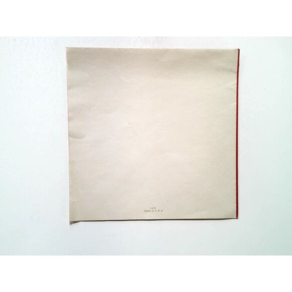 Vintage Christmas Greetings Jolly Santa Claus Greeting Card USA 1940's - 1950's - Picture 7 of 7